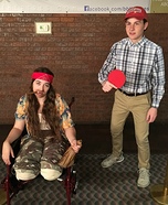Lt. Dan & Forest Gump Homemade Costume
