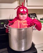 Lobster Baby Costume DIY