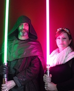 Luke Skywalker - The Last Jedi and Mara Jade Homemade Costume