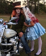 Mad Hatter and Alice Homemade Costume
