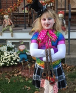 Mad Hatter Girl Homemade Costume