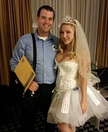 Mail Order Bride and Postal Worker Homemade Costume