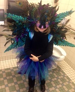 Majestic Peacock Homemade Costume