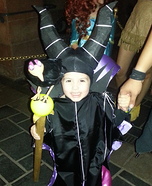 Homemade Girl's Maleficent Costume