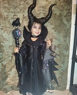 Maleficent Girl Homemade Costume