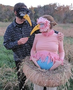 Mama Bird sitting on Egg Costume