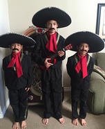 Mariachi Trio Homemade Costume