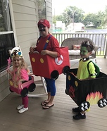 Mario Cart Homemade Costume