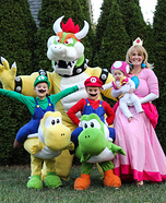 Mario Family Homemade Costume