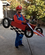 Mario Kart Homemade Costume