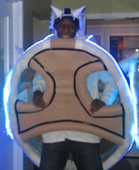Mario Kart Blue Turtle Shell Homemade Costume