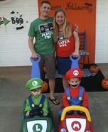 Mario Kart Family Costume