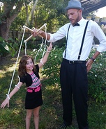 Marionette & Puppeteer Homemade Costume
