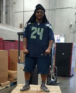 Marshawn Lynch Homemade Costume
