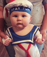Marshmallow Man Baby Costume