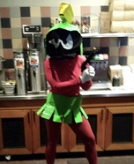 Marvin the Martian Homemade Costume