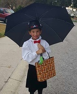 Mary Poppins Girl's Costume DIY