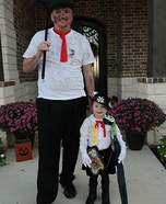 Mary Poppins Homemade Costume
