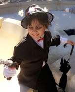 Mary Poppins Homemade Costume