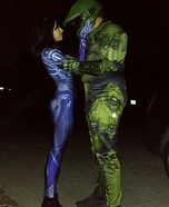 Master Chief and Cortana Homemade Costume