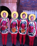 Matryoshka Dolls Geoup Halloween Costume