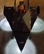 Maverick and the Stealth Fighter Homemade Costume