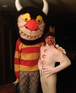 Max and The Monster Couple Homemade Costume