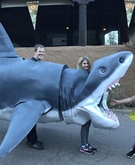 Megaladon Shark Homemade Costume