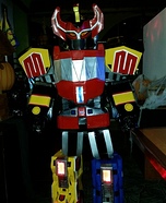 Megazord and Pink Ranger Homemade Costume