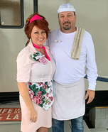 Mel and Flo Homemade Costume