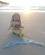 Homemade Merbaby Costume
