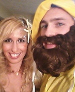 Mermaid and Fisherman Couple Costume