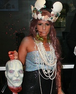 Mermaid and Fisherman Homemade Costume