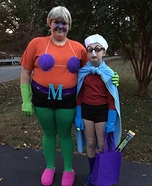 Mermaid Man & Barnacle Boy Homemade Costume