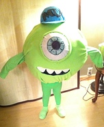 Michael Wazowski Homemade Costume