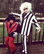 Michael Jackson and Beetlejuice Costume