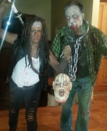 Michonne with Walker Homemade Costume