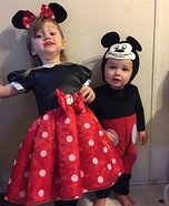Mickey and Minnie Kids Costume