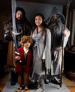 Middle Earth Family Homemade Costume
