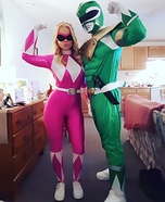 Mighty Morphin Power Rangers Couple Costume