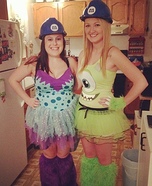 Mike and Sully from Monsters Inc. Costumes