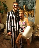 Miley Cyrus & Robin Thicke Homemade Costume