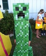 Minecraft Creeper Homemade Costume