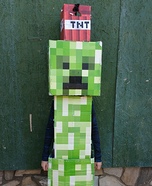 Minecraft Creeper Homemade Costume