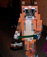 Minecraft inspired Stampy Homemade Costume