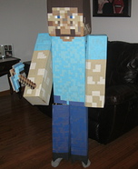 Minecraft Steve Homemade Costume