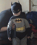 Homemade Batman Costume for Babies
