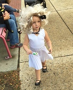 Mini Marilyn Monroe Homemade Costume