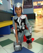 Mini Thor Homemade Costume
