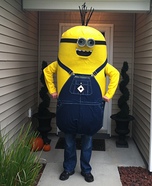 Homemade Minion Adult Costume
